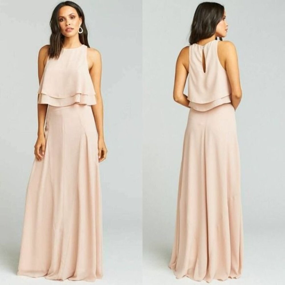 Show Me Your Mumu Princess Di  Glamorous Maxi Skirt  Medium